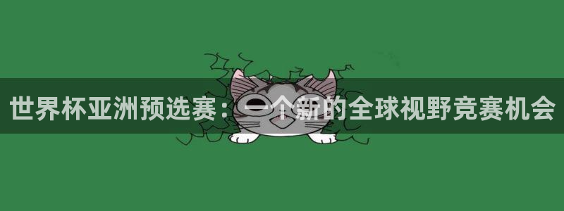 美国世界杯:世界杯亚洲预选赛:一个新的全球视野竞赛机会