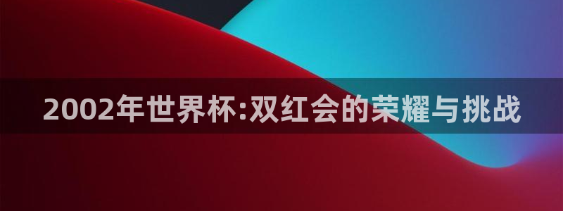 世界杯直播网站:2002年世界杯:双红会的荣耀与挑战
